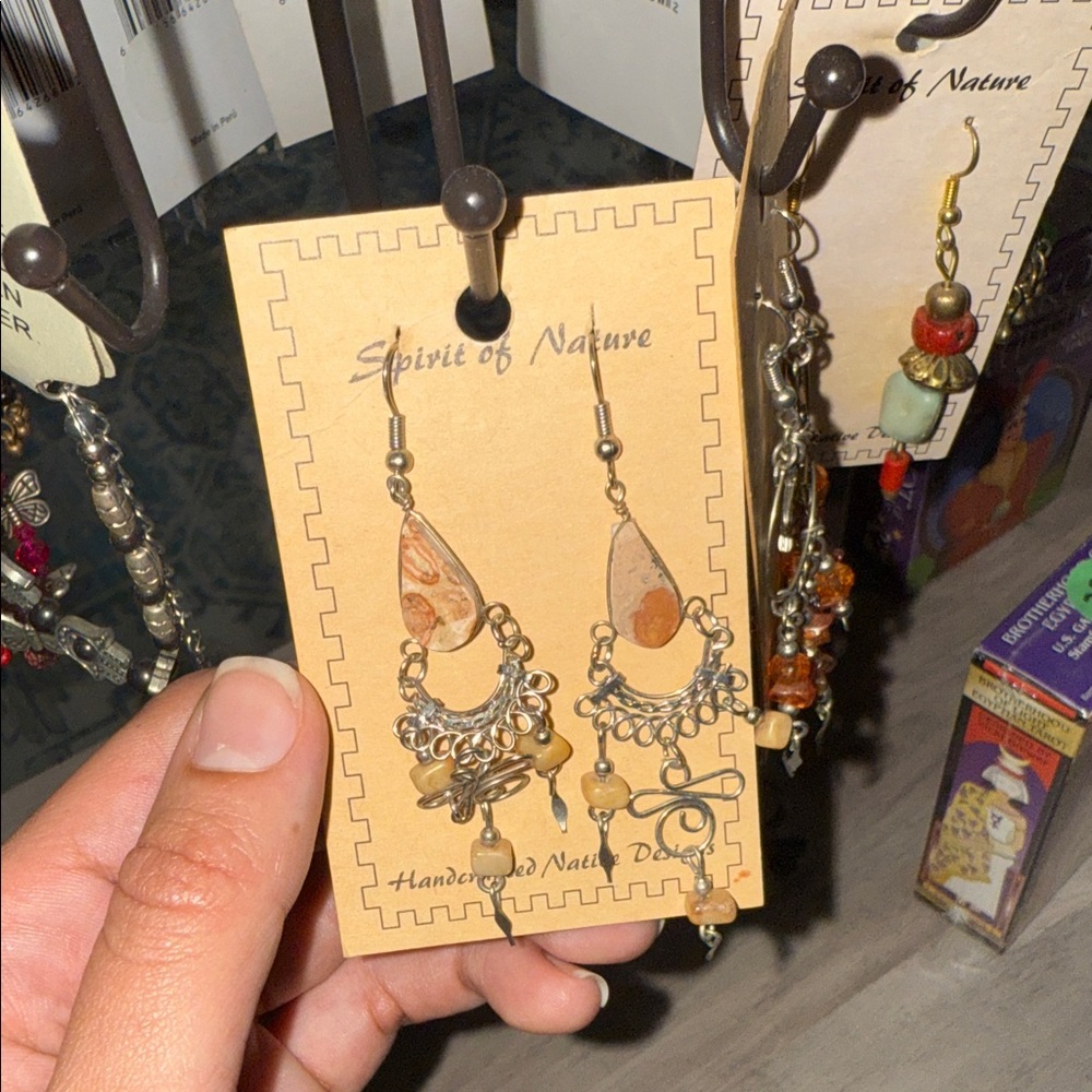 Handmade Earrings - Gold and Silver